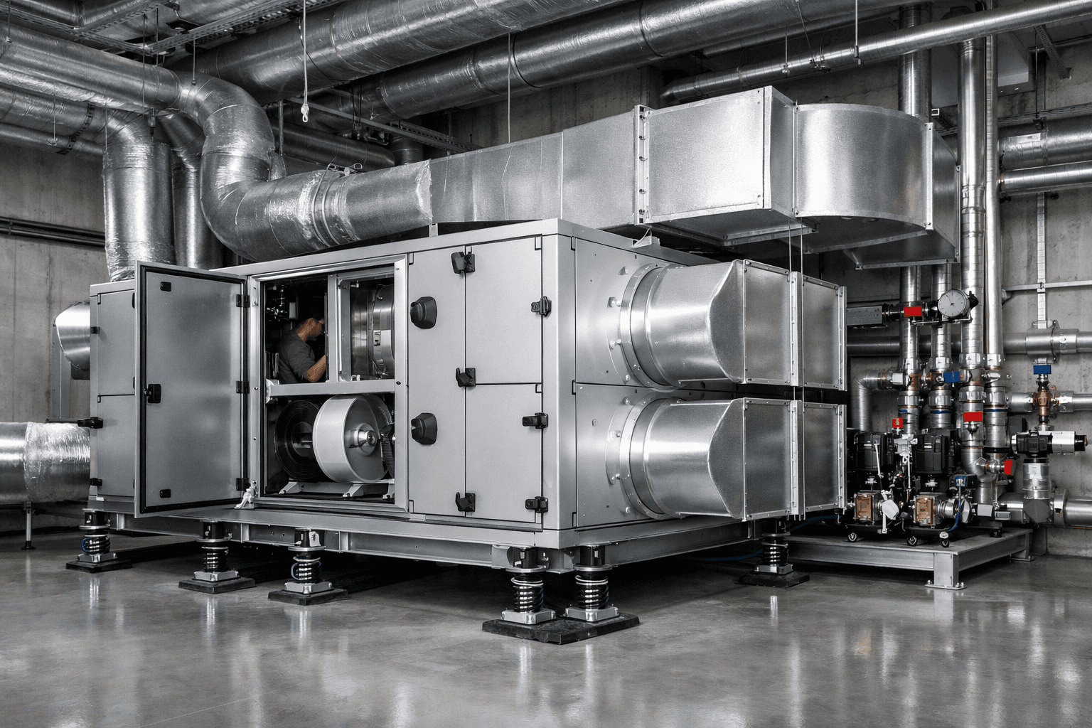 AHU / Plant Room Installation